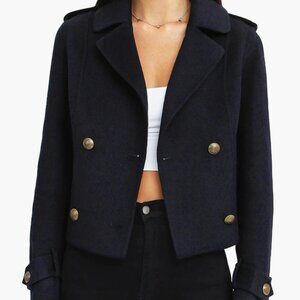 Belle and bloom short peacoat